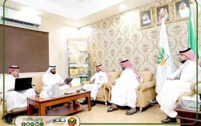 استقبلت جمعية #نفع الخيرية وفد مؤسسة “سكن